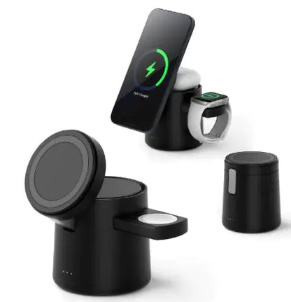 15W Magnetic Three-in-one Wireless Charger